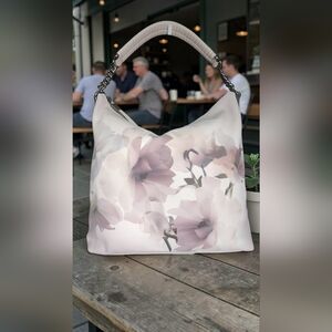 Simply Vera Wang Floral Bloom Print In Soft Purple & Gray NWOT